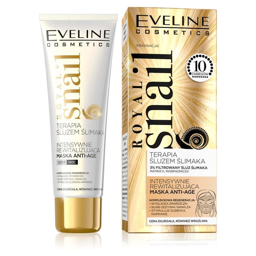 Eveline Cosmetics Royal Snail 30+/40+ Интенсивная восстанавливающая антивозрастная маска, 50 мл: цены и характеристики