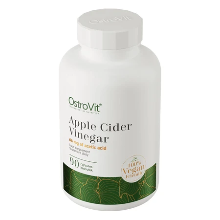 OstroVit Apple Cider Vinegar VEGE, яблочный уксус, 90 капсул: цены и характеристики