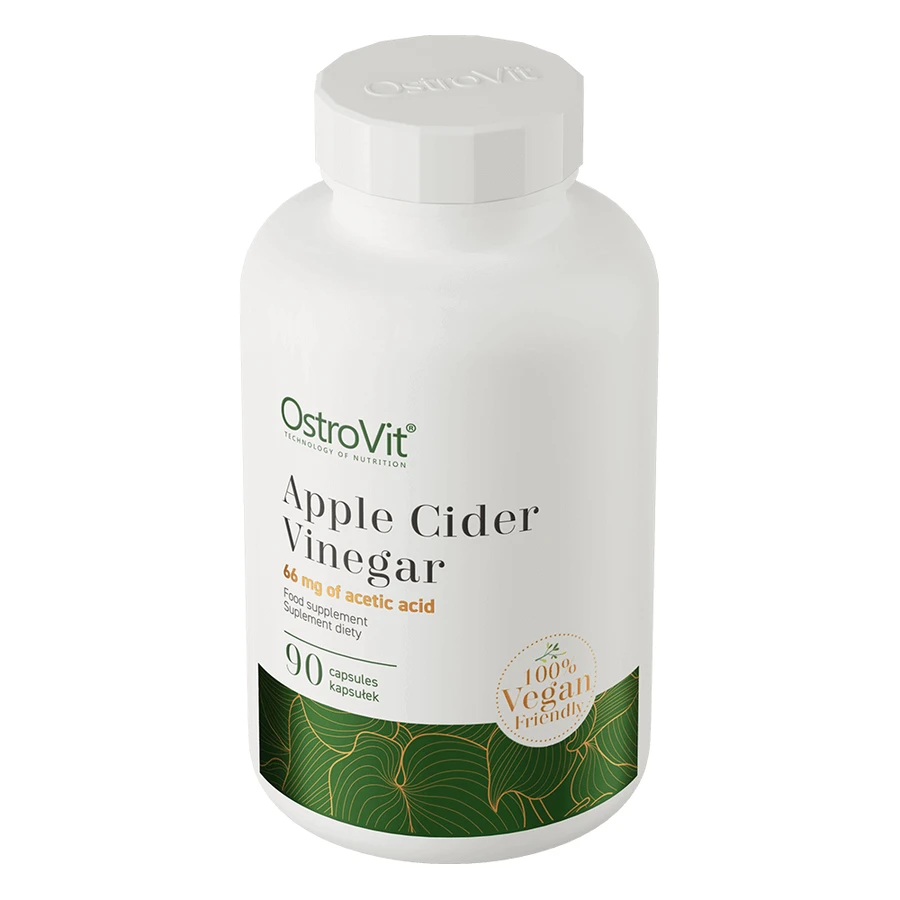 OstroVit Apple Cider Vinegar VEGE, яблочный уксус, 90 капсул: цены и характеристики