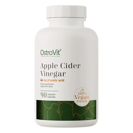 OstroVit Apple Cider Vinegar VEGE, яблочный уксус, 90 капсул: цены и характеристики