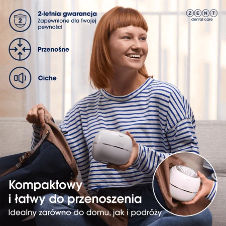 Zent Ultrasonic Cleaner, ультразвуковий очищувач з УФ лампою для ортодонтичних кап, протезів, брекетів: ціни та характеристики