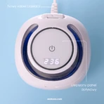 Zent Ultrasonic Cleaner, ультразвуковий очищувач з УФ лампою для ортодонтичних кап, протезів, брекетів: ціни та характеристики