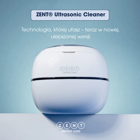 Zent Ultrasonic Cleaner, ультразвуковий очищувач з УФ лампою для ортодонтичних кап, протезів, брекетів: ціни та характеристики