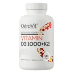 OstroVit Вітамін D3 1000 + K2, 90 таблеток: ціни та характеристики