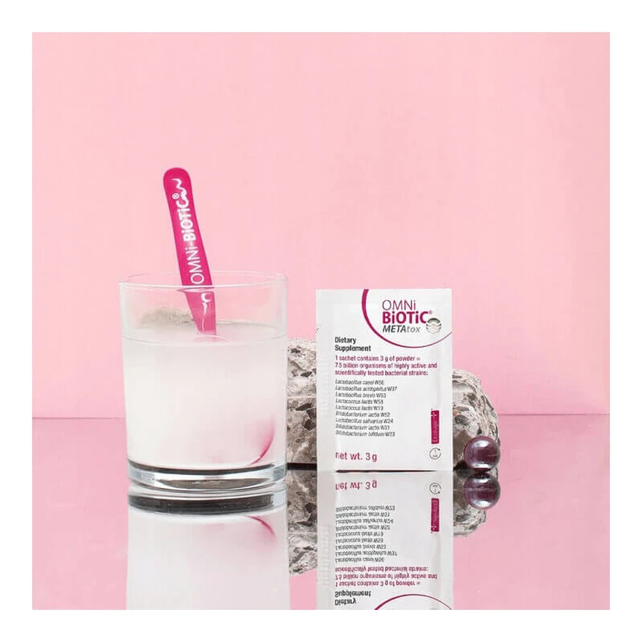 OmniBiotic METAtox, порошок, 3 г х 30 пакетиків: ціни та характеристики