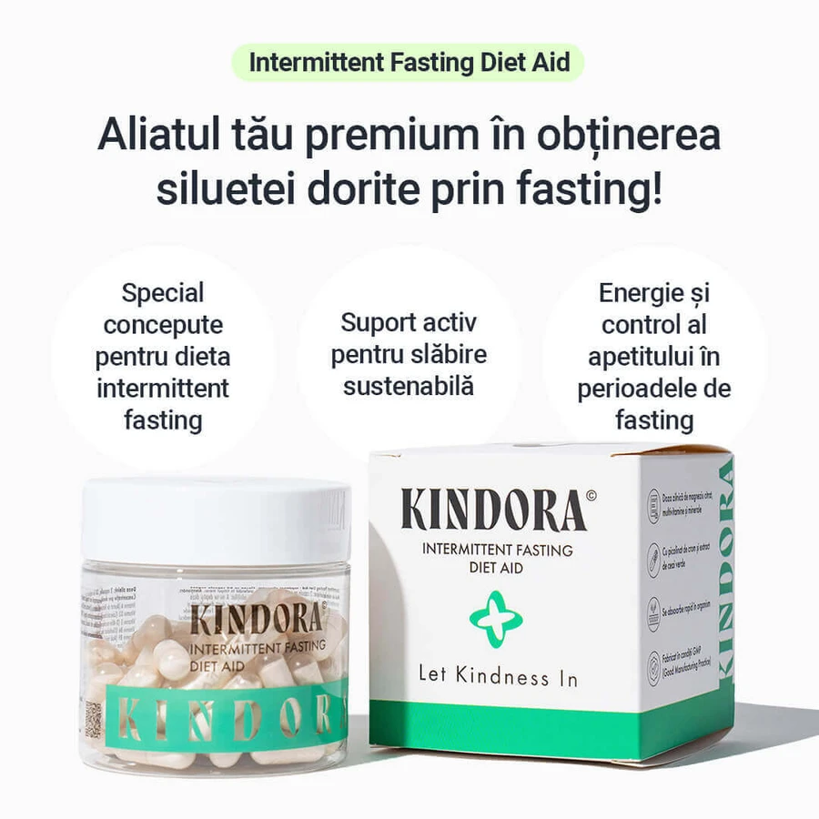 Intermittent Fasting Diet Aid - Пищевая добавка для прерывистого голодания, Kindora: цены и характеристики