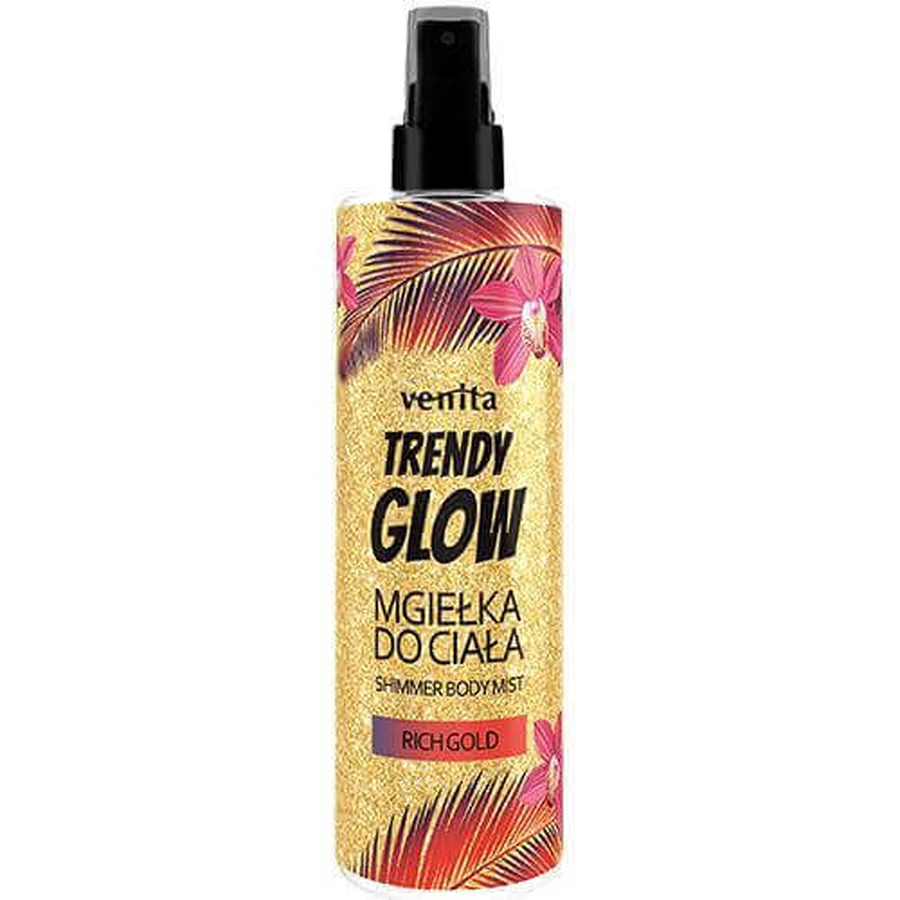 VENITA Trendy Glow Body Mist Rich Gold, 200 мл: ціни та характеристики