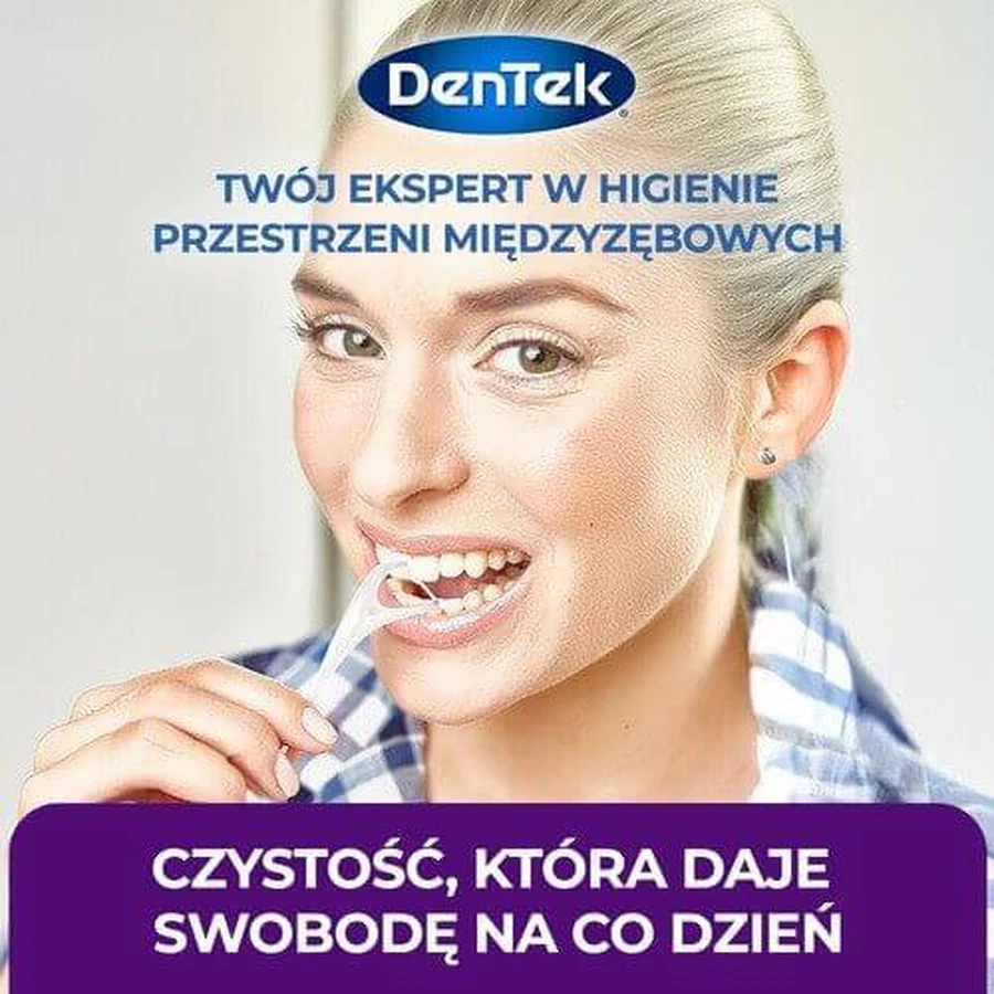 Зубная нить DENTEK Зубочистки Comfort Clean, 30 шт.: цены и характеристики