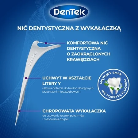 Зубная нить DENTEK Зубочистки Comfort Clean, 30 шт.: цены и характеристики