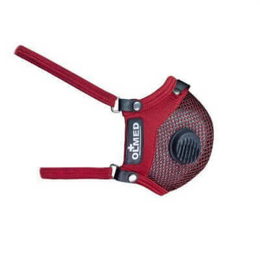 Olmed Sports Mask Maroon (1+1 фільтр) розмір M, дизайн Анжеліка Юзефчик (Angelika Józefczyk): ціни та характеристики