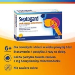 SEPTOGARD медово-апельсиновий смак, 20паст: ціни та характеристики