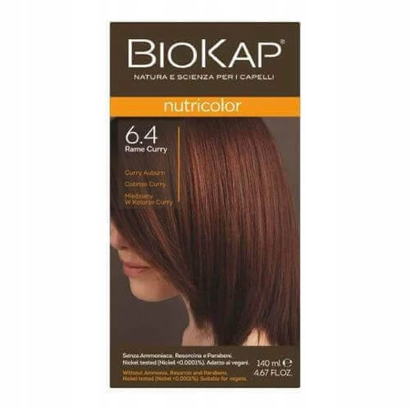 Biokap Nutricolor 6.4 медный в цвете карри 140 мл: цены и характеристики