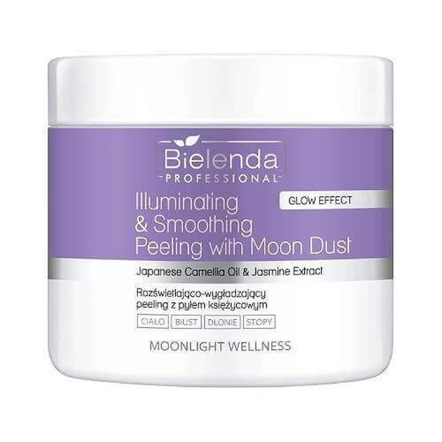 Bielenda Professional Moonlight Wellness Освітлюючий і розгладжуючий скраб з місячним пилом, 550 г: ціни та характеристики