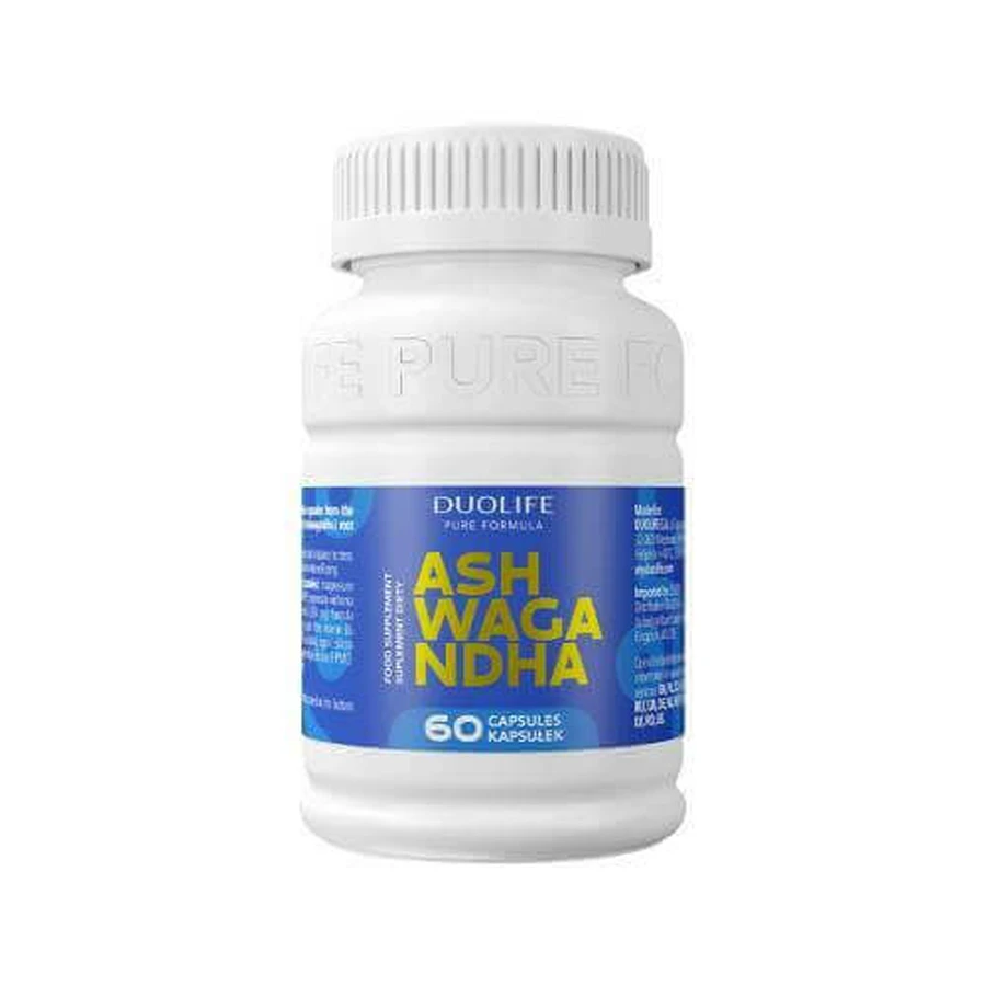 DuoLife Ashwagandha, 60 капсул: цены и характеристики