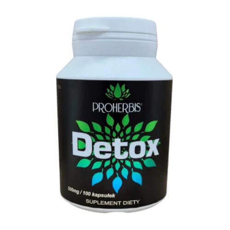 Proherbis Detox, 100 капс.: ціни та характеристики
