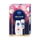 Набір Nivea Делікатний гель для душу, 250 мл + Антиперспірант-спрей, 150 мл