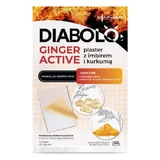 Diabolo Ginger Active Plaster с имбирем и куркумой 12х18 см, 1 шт