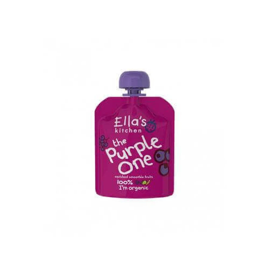 Ella's Kitchen BIO PURPLE ONE Фруктовое пюре с черной смородиной, 90 г: цены и характеристики