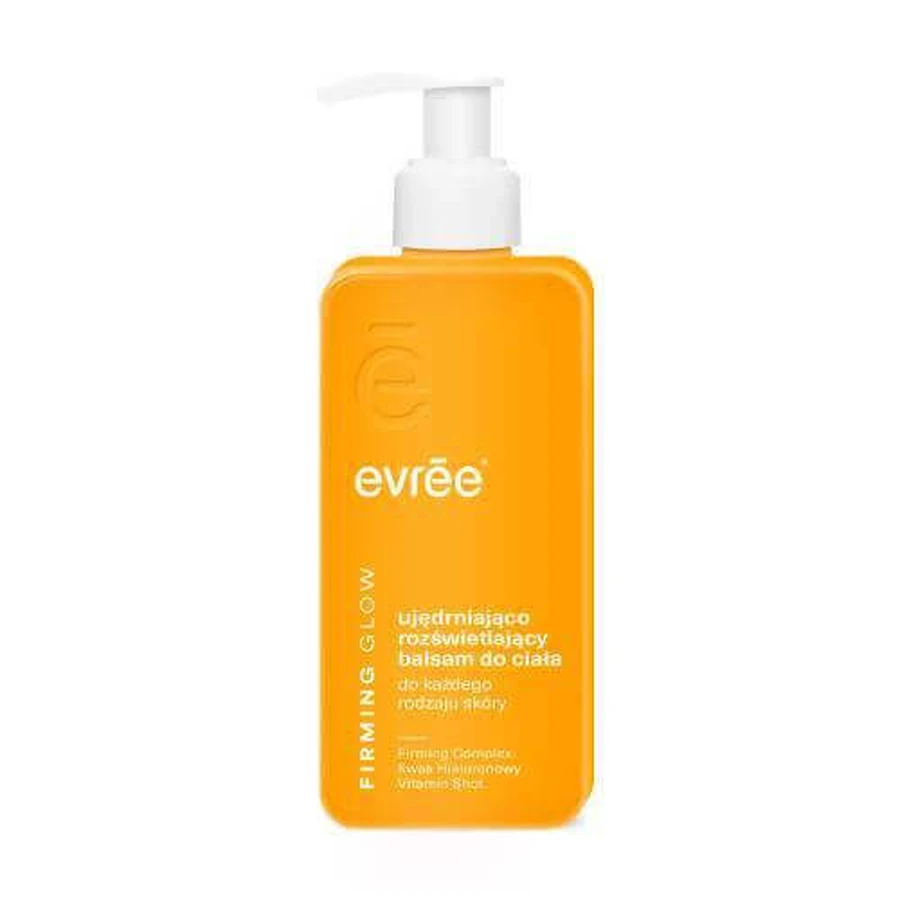 Лосьйон для тіла Evree Firming Glow Підтягуючий та освітлюючий для всіх типів шкіри, 300 мл: ціни та характеристики