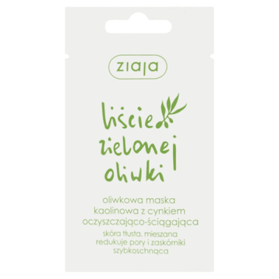 ZIAJA OLIWKI LIŚCIE OLIWKI каолиновая маска, 7 мл: цены и характеристики