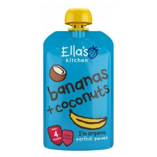 Ella's Kitchen BIO Банан и кокос, 120 г