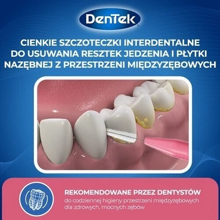 Межзубные щетки DENTEK Slim Brush размер 1, 32шт: цены и характеристики
