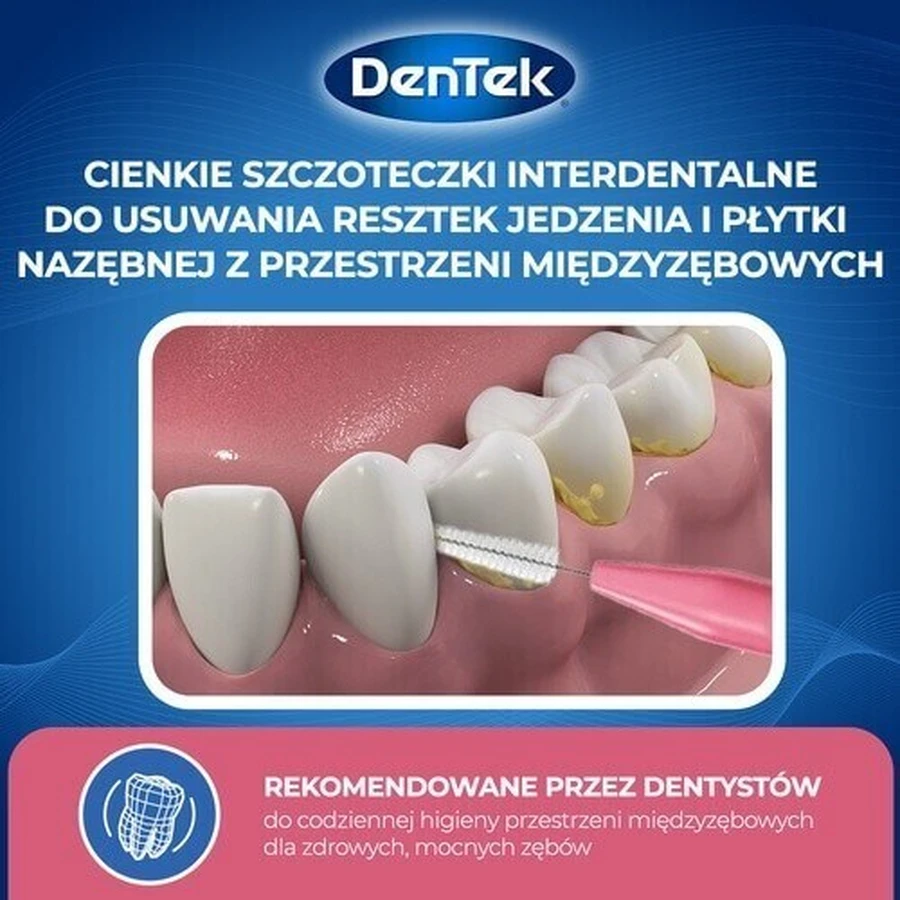 Межзубные щетки DENTEK Slim Brush размер 1, 32шт: цены и характеристики