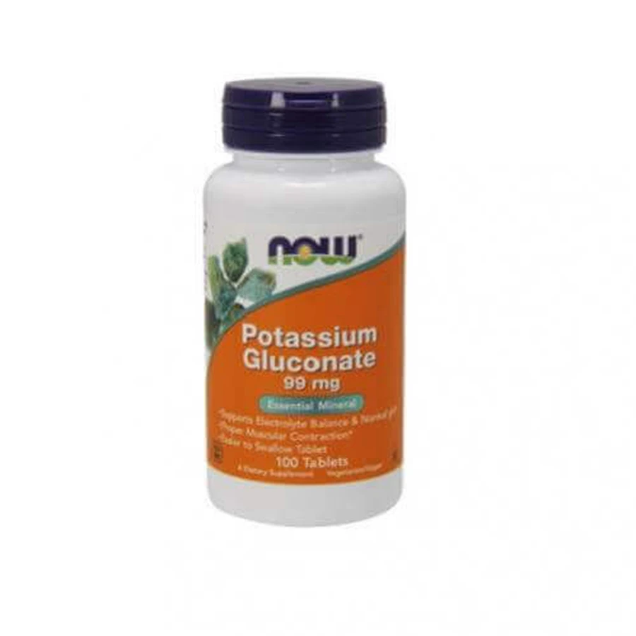Now Foods Калий 99 мг (POTASSIUM GLUCONATE) т: цены и характеристики