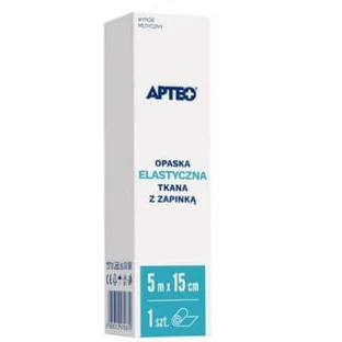 Еластична ткана стрічка APTEO з застібкою 5 м х 15 см, 1 шт.