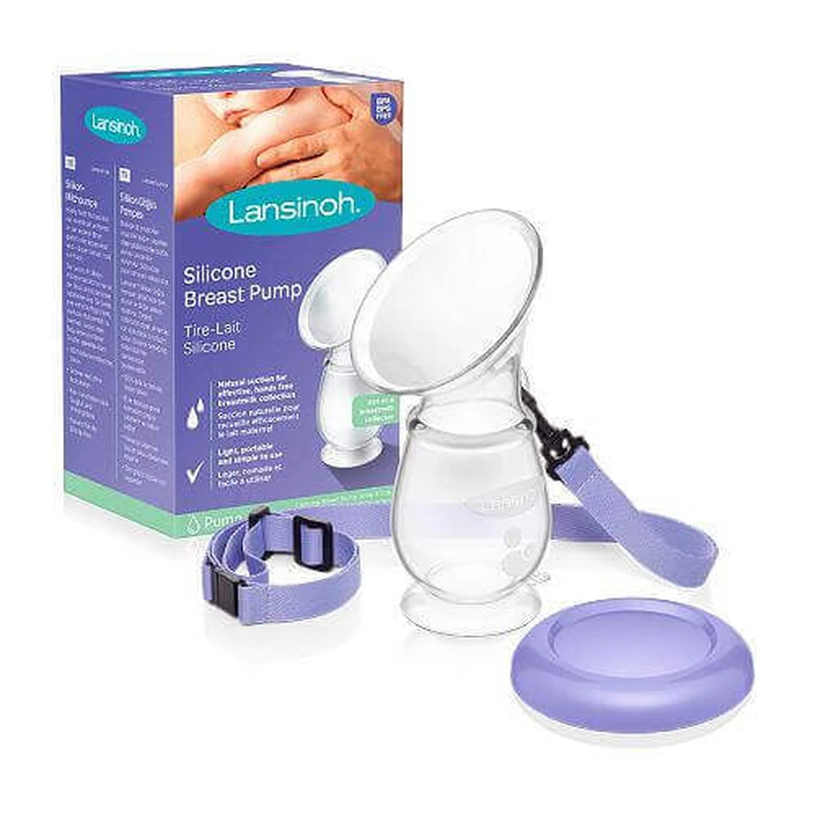 Силіконовий молоковідсмоктувач Lansinoh Silicone Breast Pump силіконовий молоковідсмоктувач, 1 шт.: ціни та характеристики