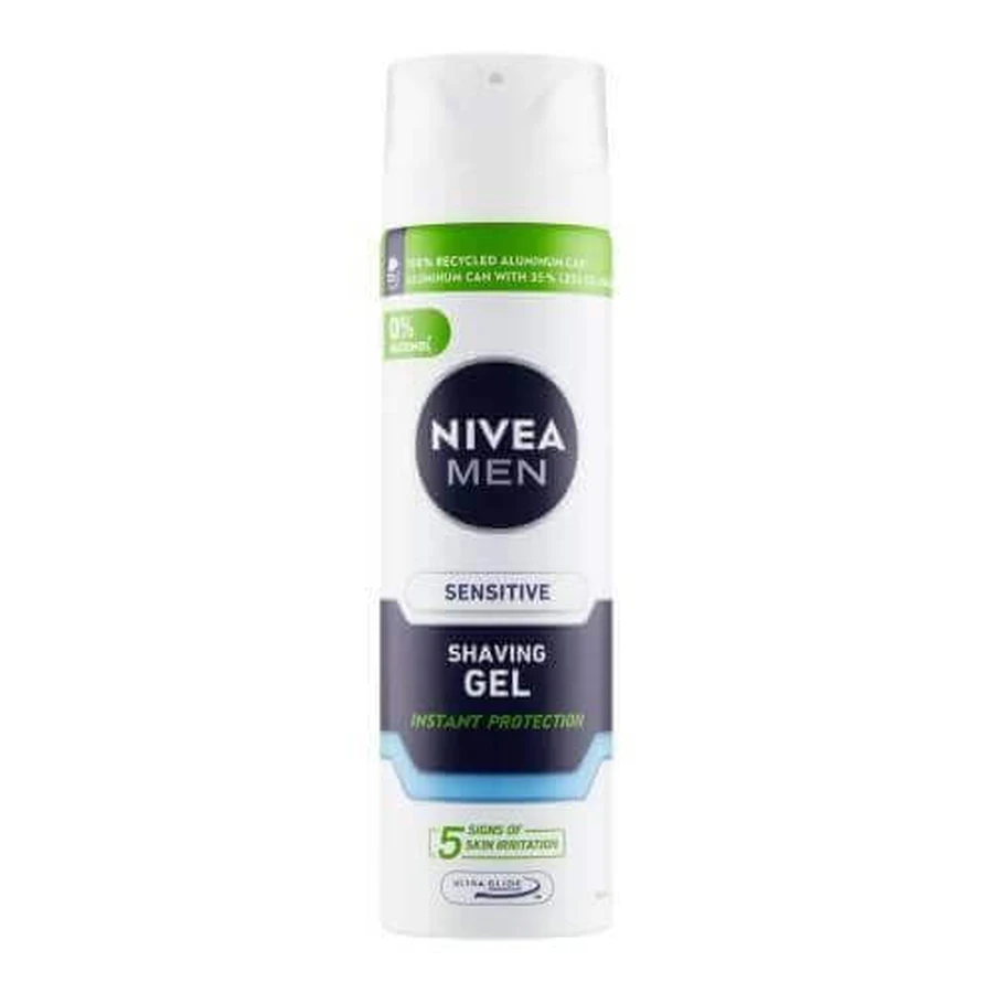 NIVEA MEN Sensitive Успокаивающий гель для бритья, 200 мл: цены и характеристики