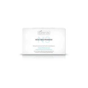 BIELENDA PROFESSIONAL Meso Med Program Активный увлажняющий концентрат с 5 формами гиалуроновой кислоты, 3мл х 10шт