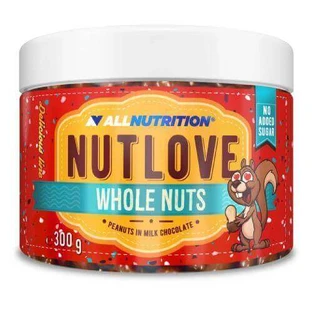 ALLNUTRITION NutLove WholeNuts Арахіс в молочному шоколаді, 300г