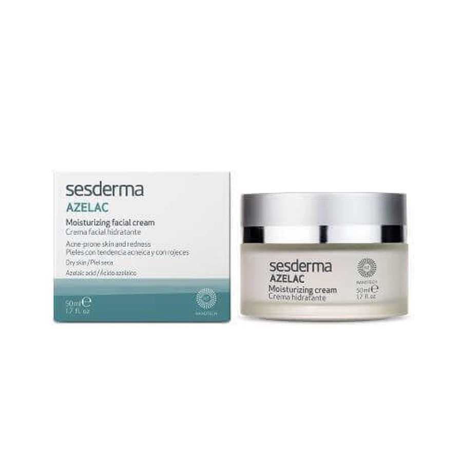 Зволожуючий крем для обличчя SESDERMA AZELAC, 50 мл: ціни та характеристики
