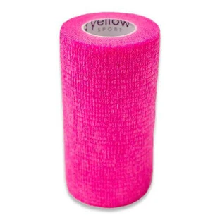 YellowBAND Когезивный бинт 10 см x 4,5 м розовый