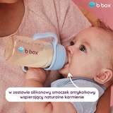 B.BOX Пляшечка для годування немовлят (півонія), 180 мл