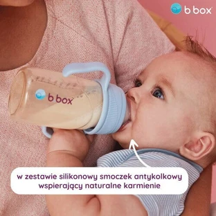 B.BOX Бутылочка для кормления младенца (пион), 180 мл