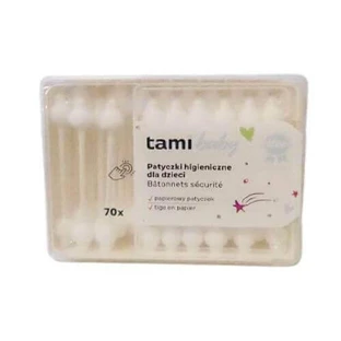 TAMI My Baby Ушные палочки для младенцев и детей, 70 шт.