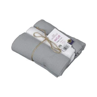 BabyMatex Муслиновые пеленки 70х80см Темно-серые, 3шт