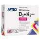 APTEO Витамин D3+K2 MK-7 Forte, 60 капсул