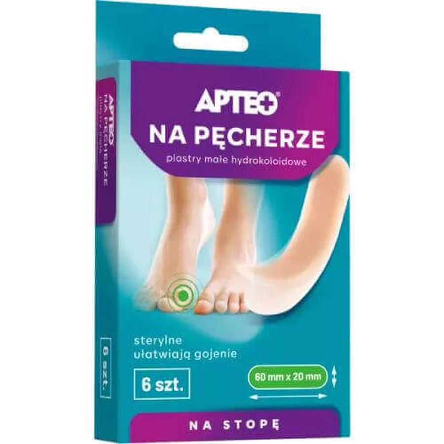APTEO Для мозолей Малые гидроколлоидные пластыри, 6шт: цены и характеристики