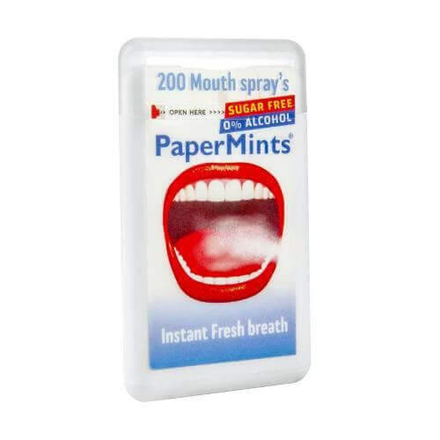 Освежающий спрей для рта PaperMints, 12 мл: цены и характеристики