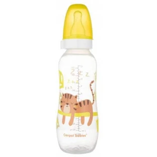 CANPOL BABIES Пляшка вузька 330мл Africa Yellow Tiger 12м+ 59/205