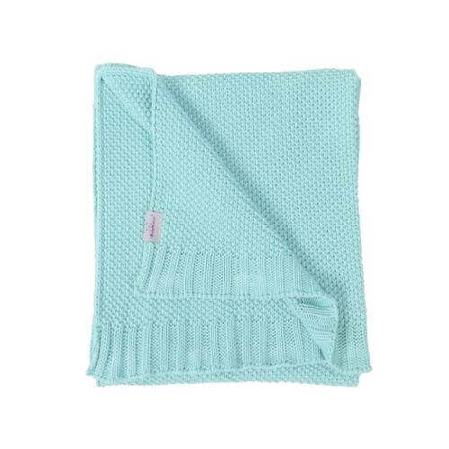 Хлопковое одеяло BabyMatex TULLY, мятное (75x100 см): цены и характеристики