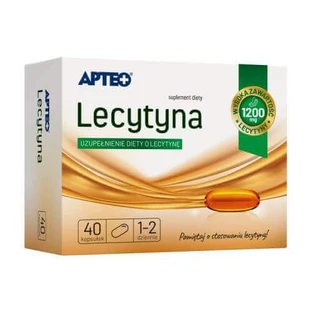 APTEO Лецитин 1200 мг, 40 капсул