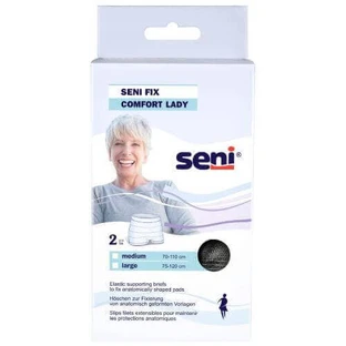 Еластичні труси SENI Fix Comfort Lady жіночі L чорні, 2шт