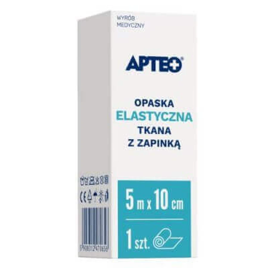 Плетеная эластичная лента APTEO с застежкой 5 м x 10 см, 1 шт.: цены и характеристики