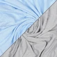 Накидка на пеленальний столик BabyMatex BAMBOO 50x70/80 синьо-сіра, 2 шт.