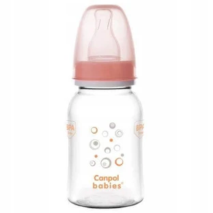 Бутылочка CANPOL BABIES LOVE&SEA 0м+ с лососем, 120 мл 59/300