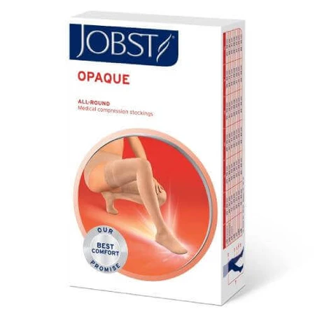 Длинные компрессионные чулки JOBST OPAQUE CCL1 черного цвета, размер 3 OP: цены и характеристики